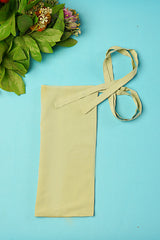 Olive Serenity Tie-Back Niqab Olive Green