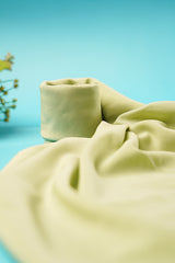 Olive Serenity Minimalist Scarf Olive Green