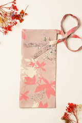 Blossom Elegance Tie-Back Niqab Pink