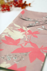 Blossom Elegance Tie-Back Niqab Pink