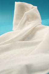 Pure Elegance Classic Ivory Scarf White
